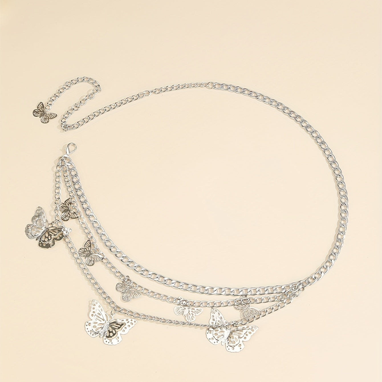 1 Ladies' Fashion Butterfly Body Chain - Body Chains for Party, Travel, Beach, and Vacation - Sexy Body Decoration Accessories with Gift Giving Idea