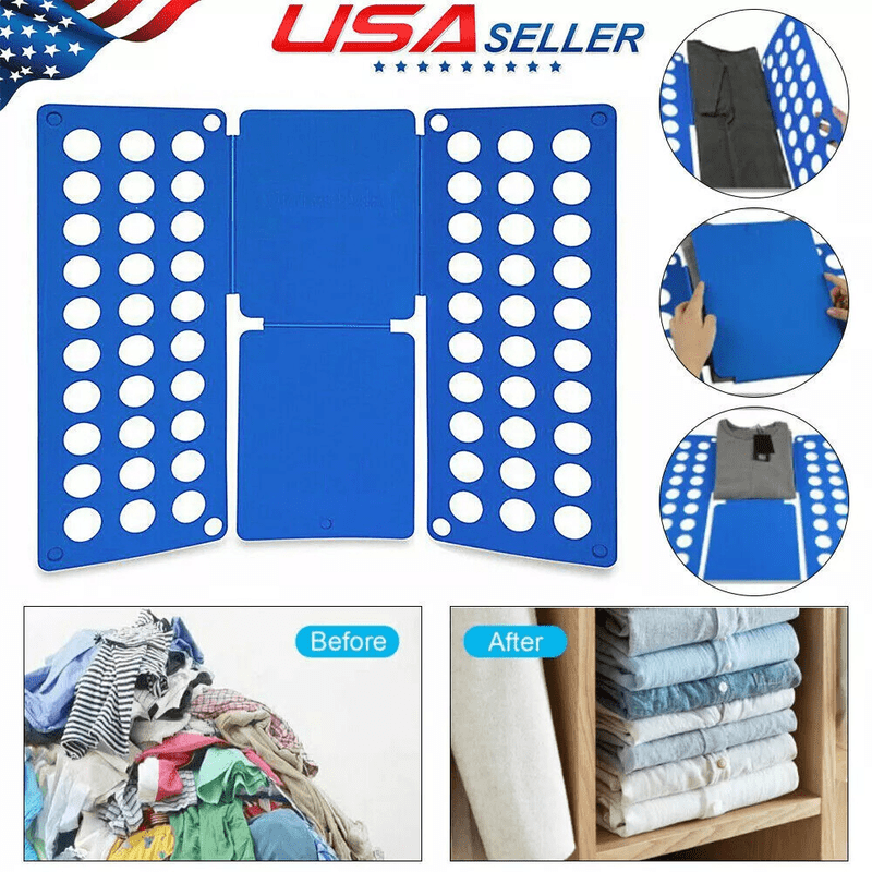T Shirt Folder Clothes Folding Board Plastic Laundry Folder Home Storage Tool for Children Clothes Folding Board, Easy to Fold Shirts, Laundry Liners
