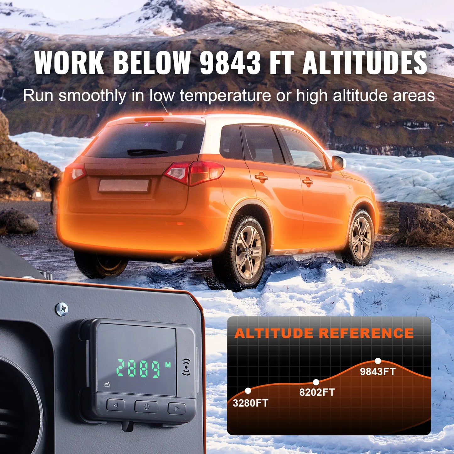 SucceBuy 8KW Diesel Air Heater 12V Car Heater with Remote Control and LCD Diesel Parking Heater for RV Trailer Camper Van Boat