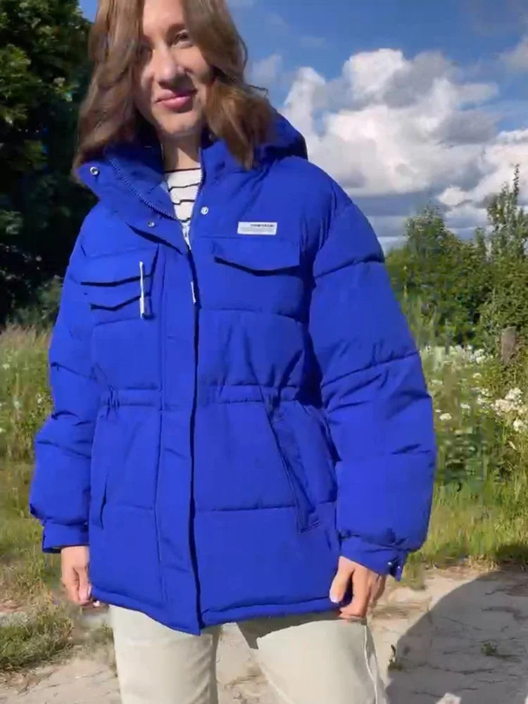 2025 Nouveau Parkas d’hiver pour femmes Manteau décontracté Vêtements d’hiver pour femmes Veste de sport parkas