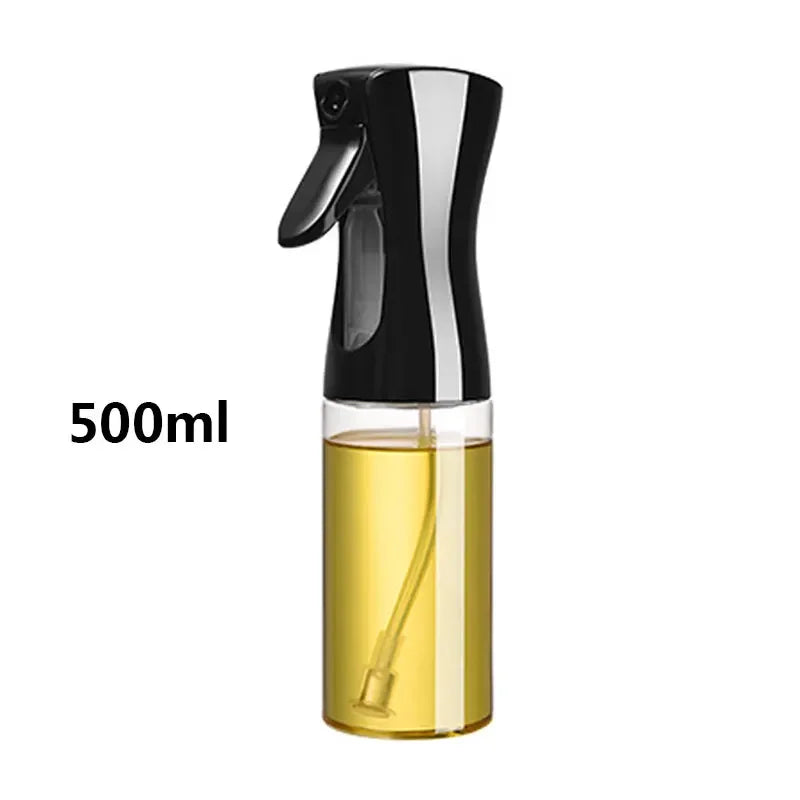 1Pc 200/300/500 ML Oil Spray Pot Kitchen Household Edible Olive Oil Spray Bottle Atomized Misty Oil Tank Air Fryer Spray Bottle