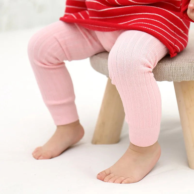 1 Piece Girls Toddler Baby Basic Ribbed Sweater and Leggings Footless Tights Kids Little Girls Dress Bottom Top Pants 1-6 Years
