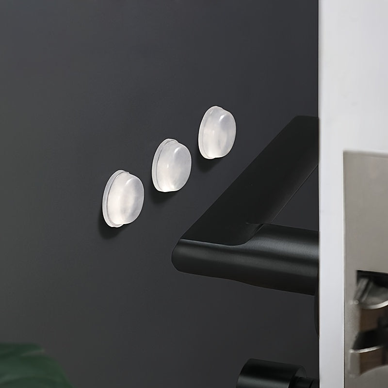 100pcs Clear Rubber Bumpers - Easy Stick-On, Durable Surface Protection for Furniture & Electronics, Non-Marking & Versatile