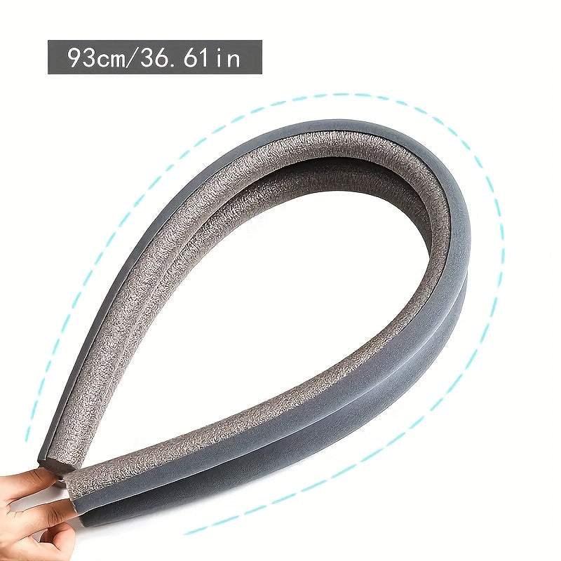 1pc Anti-friction Door Seal Strip 93cm/36.61in-Use The Under The Door Vent Blocker To Keep Your House Warm And Ventilated, For Hotel/Restaurant/Office/Commercial