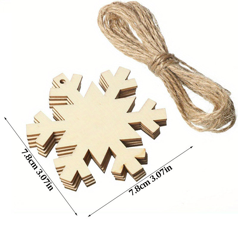 1 Pack, Christmas Pendant Household Decoration Supplies, Wooden Handicrafts, Creative Carving Wood Chips, Christmas Tree Decorations Gifts, Creative Small Gift, Holiday Accessory, Birthday Party Supplies, Birthday Gift, Art C