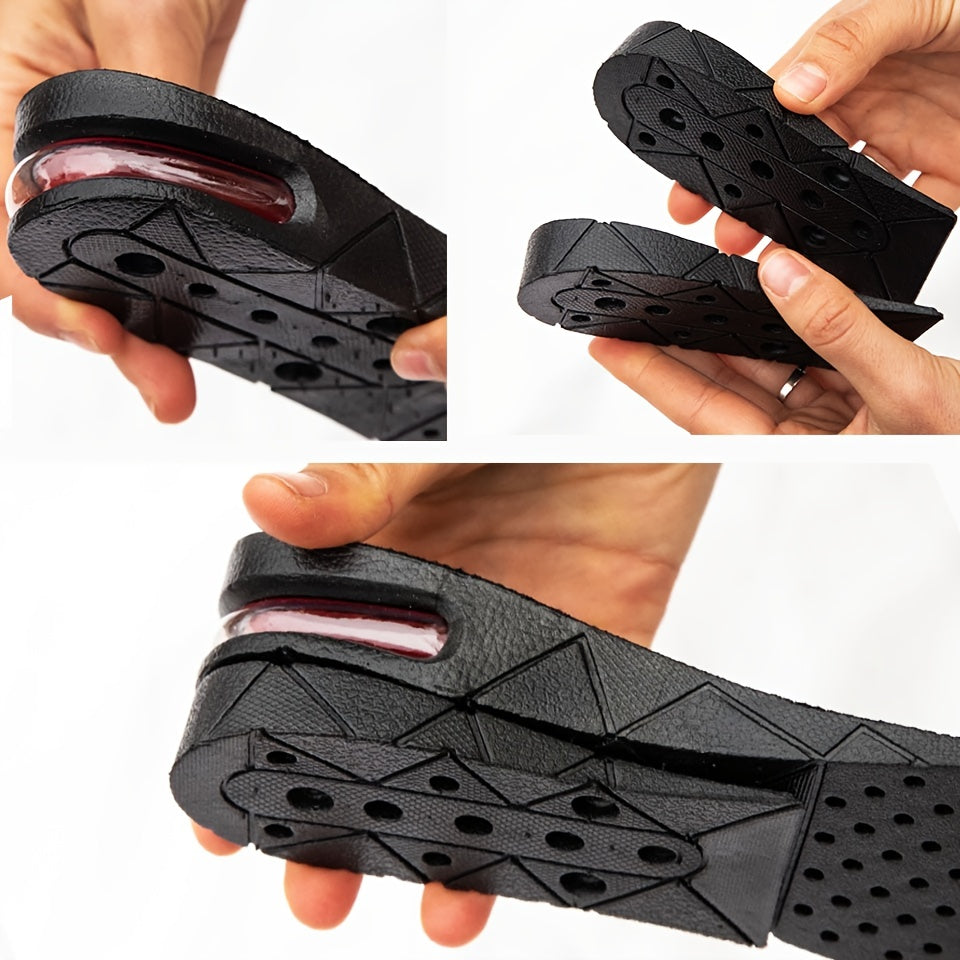 1.18-3.54inch Invisible Height Increase Insole Cushion Height Adjustable Shoe Heel Insoles Insert Taller Support Absorbant Foot Pad