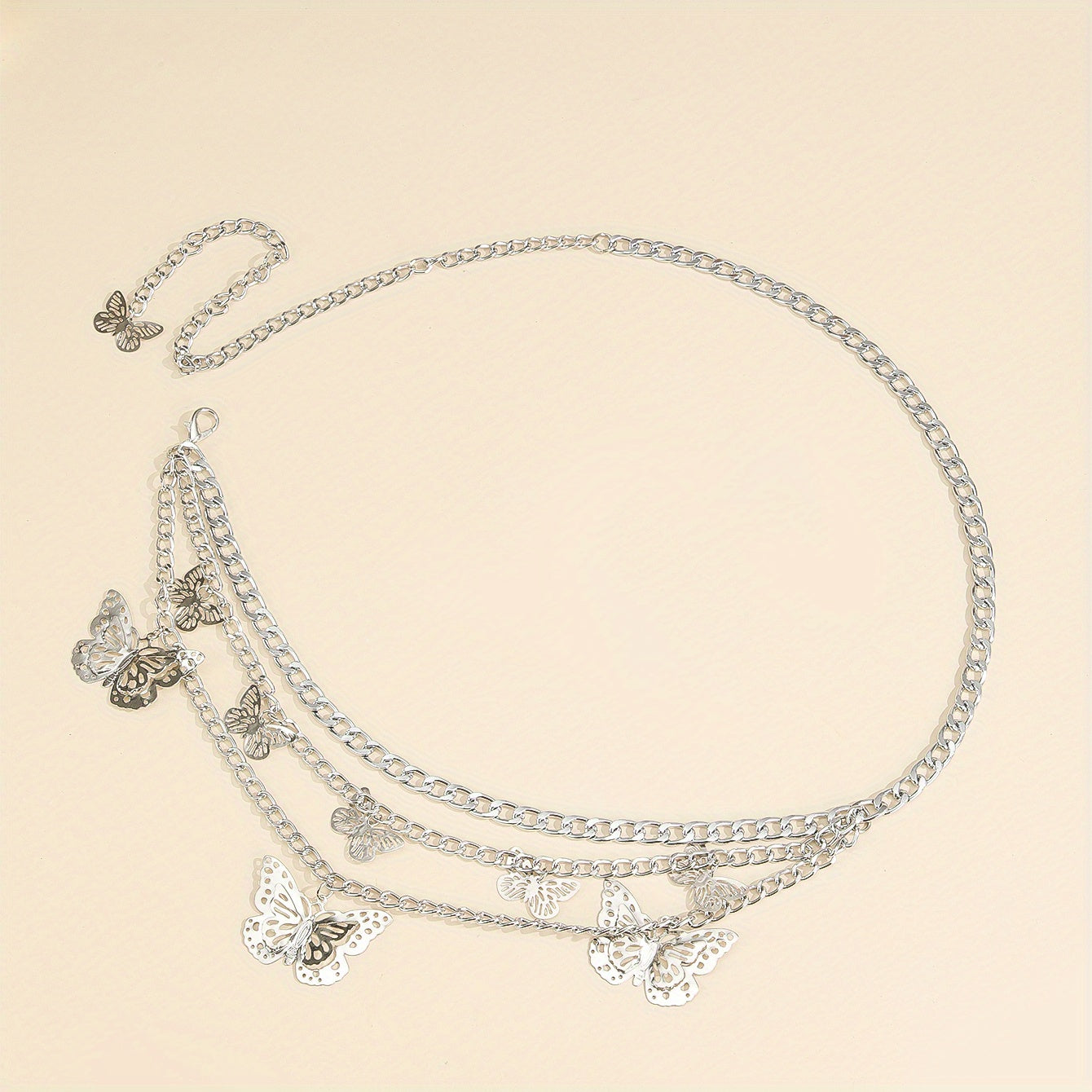 1 Ladies' Fashion Butterfly Body Chain - Body Chains for Party, Travel, Beach, and Vacation - Sexy Body Decoration Accessories with Gift Giving Idea