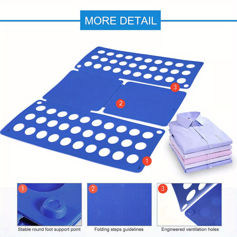 T Shirt Folder Clothes Folding Board Plastic Laundry Folder Home Storage Tool for Children Clothes Folding Board, Easy to Fold Shirts, Laundry Liners