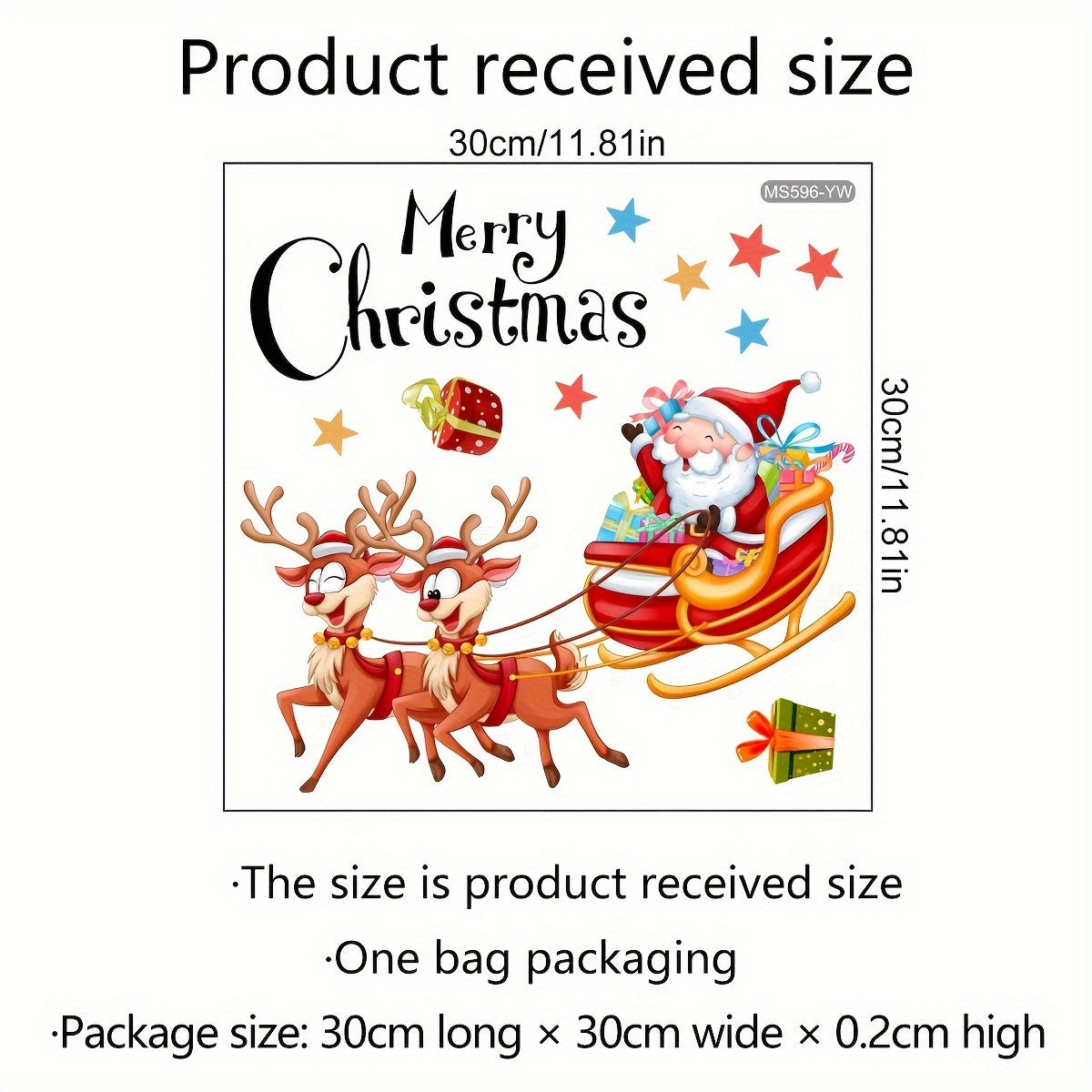 1pc Christmas Elk Reindeer Toilet Lid Decal, Christmas Elk Toilet Sticker, Self-Adhesive Toilet Lid Sticker, Home Decoration, Household DIY Decals, Christmas Decorations, Christmas Gift 2023, Christmas Decorations 2023