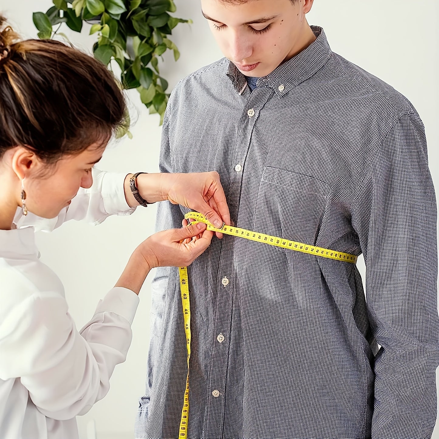 1pc Body Measuring Tape, 60 Inches/150 Cm Waist Measurement Tape, Automatic Retractable Measuring Tape for Body Measurements, Suitable for Weight Loss, Fitness, And Sewing.