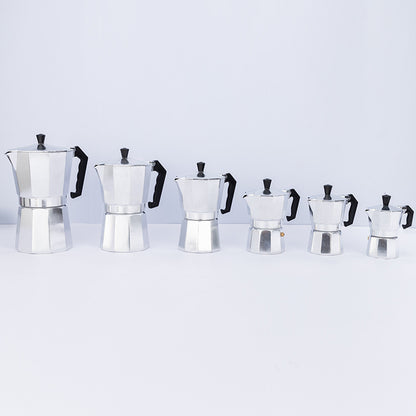 [European Coffee Tools] Octagonal Mocha Coffee Pots & European Coffee Tools | Italian Aluminum Models - Wholesale with Cross-Border Shipping