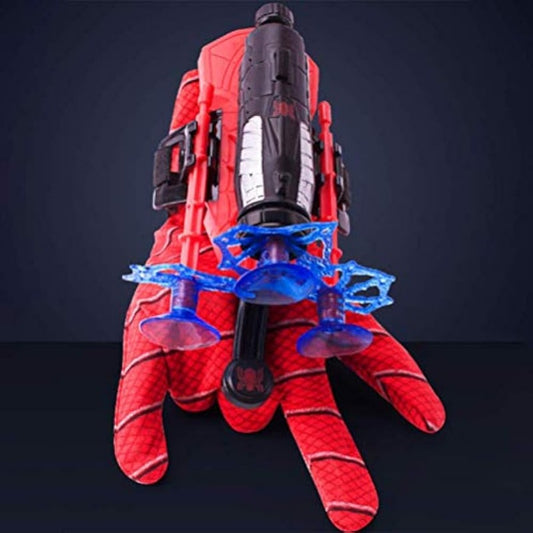 Spider Glove Men's Network Shooting, Launcher Spider Plastic Role Playing Gloves Hero Movie Launcher Wrist Toy Collection Interesting Decoration Interesting Educational