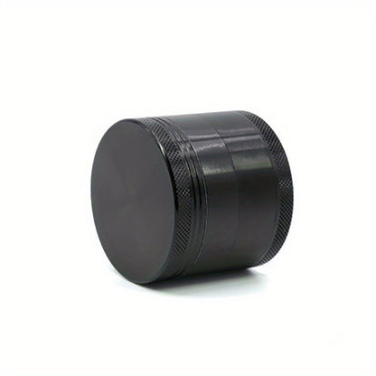 1pc 4-Layer Premium Aluminum Alloy Grinder - Effortless Spice Crushing, Herb Grinding, and Kitchen Prep - Durable, Easy-to-Clean, Compact Design, Perfect for Chrismas Gifts, Halloween Gifts, and Halloween Decoration