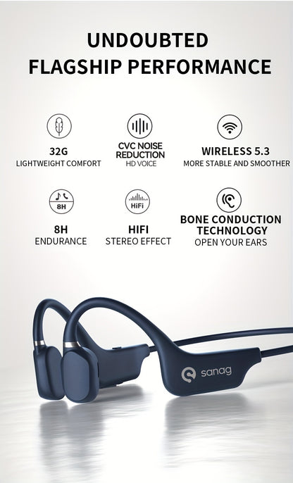 [Sanag Bone Conduction] Sanag True Bone Conduction Headphones A5X - Targeting Shao Yin $100+ Bone Conduction