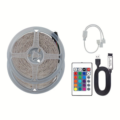 1 Set of USB DIY Backlight TV Light Belt - Flexible 3.28FT/9.84FT SMD 2835 LED Cabinet Light Strip for Home Decoration, Ambient Lighting, and TV Background Illumination - Easy to Install and Energy-Efficient