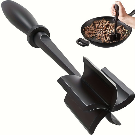 [Manual Meat Shredder] PANCERKA Manual Meat Shredder & Pulverizer | Heat-Resistant Polypropylene, Non-Stick Surface, Ergonomic Handle, Dual Interchangeable Blades for Beef, Turkey, BBQ, Stovetop Use, Kitchen Gadgets, Durable