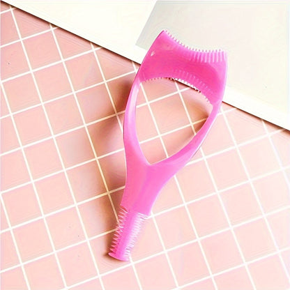 1/3/5 Pcs Eyelash Makeup Auxiliary Tool Upper Lower Eye Lash Mascara Guard Applicator Guide Helper With Eyelash Comb For Makeup