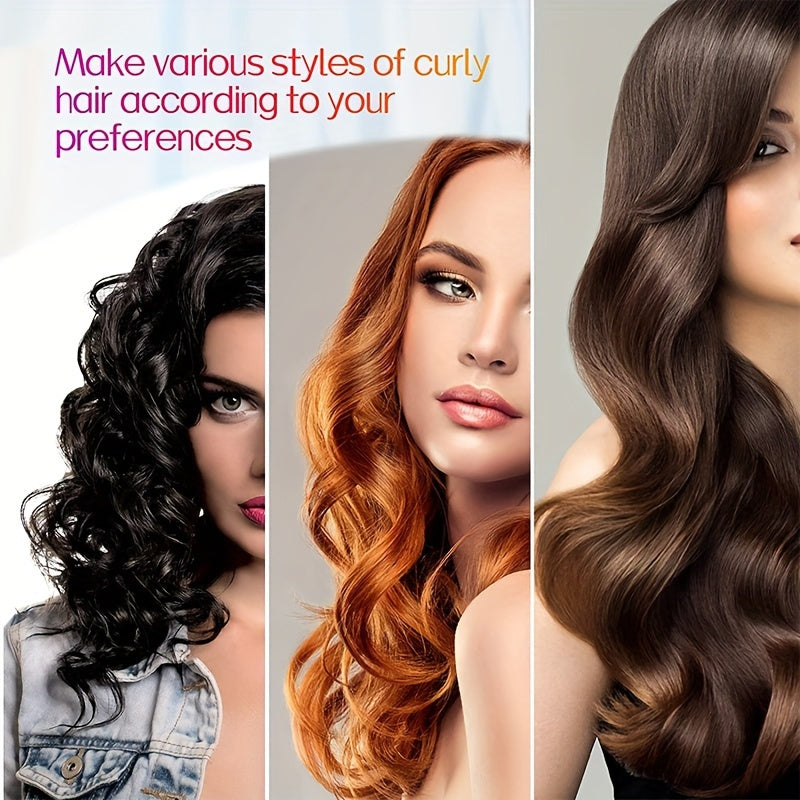 3pcs/Set Bandeau de tige de curling sans chaleur avec liers à cheveux - DIY Lazy Ribbon Hair