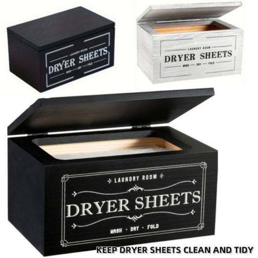 [Wooden Storage Box] 1 Wooden Dry Towel Storage Box with Lid | Dry Paper Dispenser, Fabric Softener Dispenser, Laundry Room Decoration And Organizing Device, Bathroom Accessories And Storage Magic Tool, Home Storage And Organ