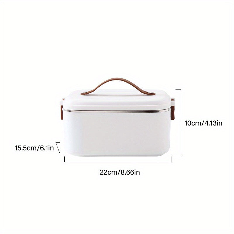[Portable Electric Lunch Box] 2-in-1 1.8L Electric Lunch Box | Portable Food Heater for Car and Home Use - Kitchen Accessories