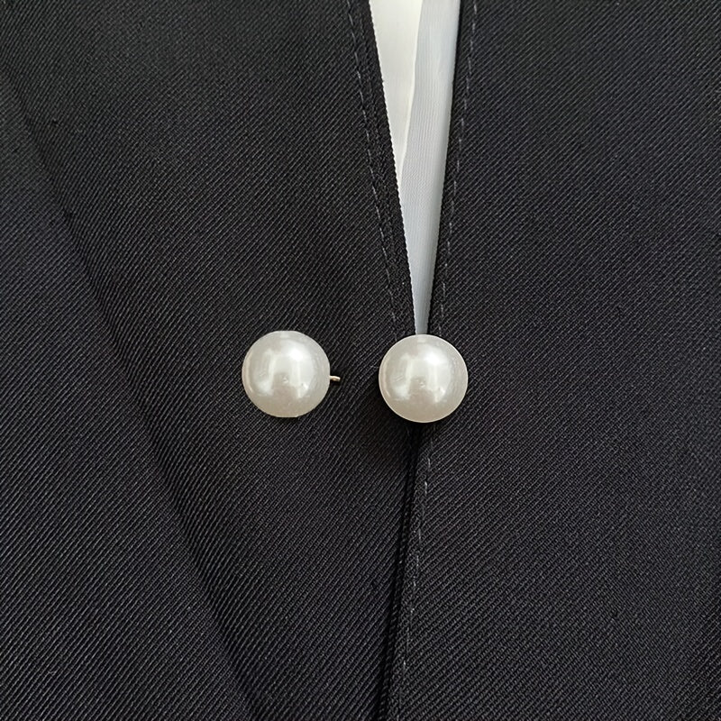 1/3pcs Waist Brooch Tightening Waistband Faux Pearl Pin Buckles Clothes Skirt Waist Pin Pants Buckle Brooches