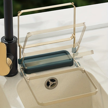 [Foldable Sink Strainer] Sink Filter Rack | Foldable | Mesh Bag | Anti-Clogging | Easy to Use