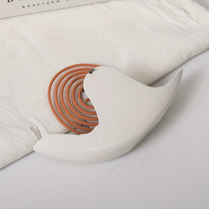 Porte-encens en fer en forme d’escargot 1pc - Décoration intérieure ignifuge, créative et mignonne avec arôme de bois de santal - la décoration esthétique de la chambre