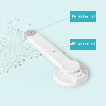 [AirXing Toilet Lock] AirXing White Plastic Toilet Lock - Childproof Latch with Easy-Install Design, Prevents Unauthorized Use for Youngsters & Pets, Secure Bathroom Access, Pet Safety Device, Modern Toilet Accessory, Durable
