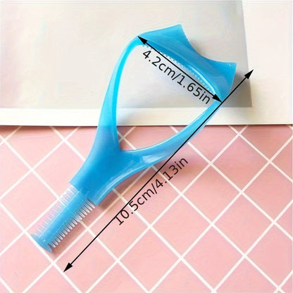 1/3/5 Pcs Eyelash Makeup Auxiliary Tool Upper Lower Eye Lash Mascara Guard Applicator Guide Helper With Eyelash Comb For Makeup