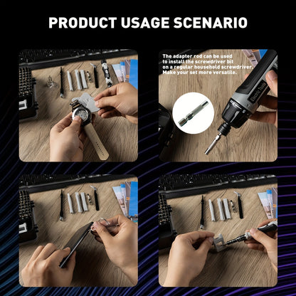 117in 1 Precision Screwdriver Set, Electronics Magnetic Repair Tool Kit with Case for Repair Computer, for iPhone, PC, Cellphone, Laptop, for Switch, PS4, Game Console, Watch, Glasses Etc