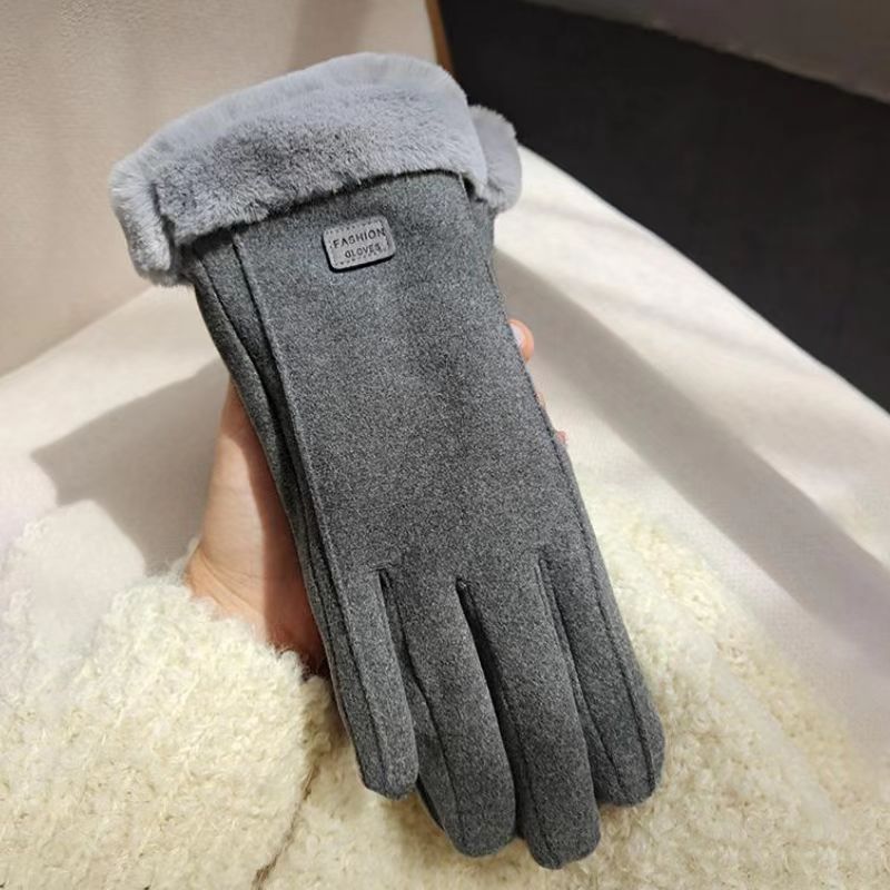 [Winter Touchscreen Gloves] Thickened Warm Winter Gloves - Unisex Touchscreen Gloves for Outdoor Skiing and Cycling - Pair