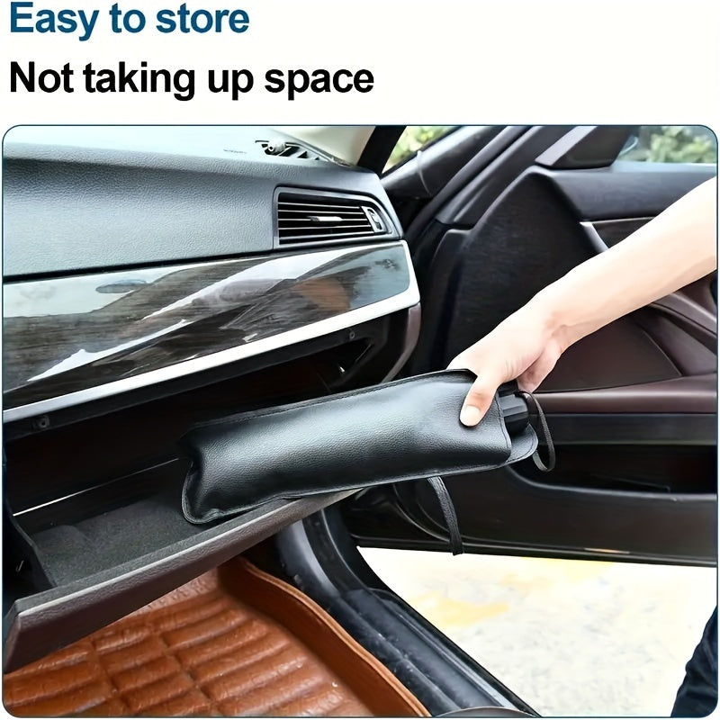 [Car Sunshade] Blackout Car Sunshade | Front Windshield Sunscreen Heat Insulation Sunshade Blocking Plate Car Interior Windshield Small Car Cover Umbrella