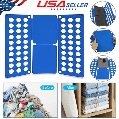 T Shirt Folder Clothes Folding Board Plastic Laundry Folder Home Storage Tool for Children Clothes Folding Board, Easy to Fold Shirts, Laundry Liners