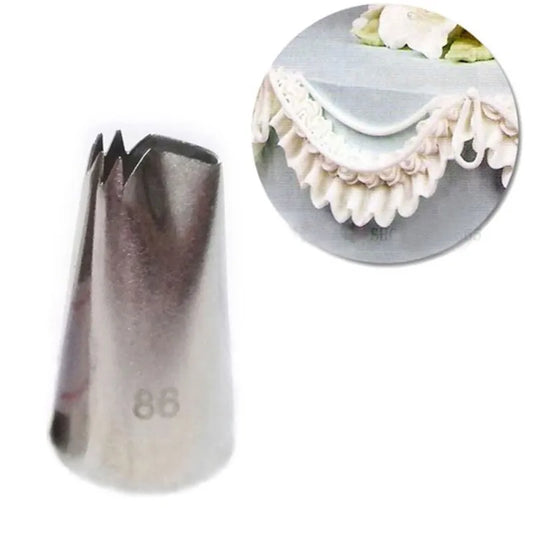 #86 Pastry Nozzles High Quality 304 Stainless Steel Icing Piping Nozzles Cream Metal Tips Cake Decorating Tools Bakeware