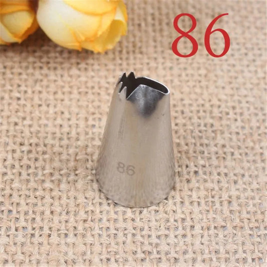 #86 Pastry Nozzles High Quality 304 Stainless Steel Icing Piping Nozzles Cream Metal Tips Cake Decorating Tools Bakeware