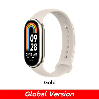 [World Premiere] Global Version Xiaomi Band 8 1.62'' AMOLED Ultra Long Life 16 Days Smart Bracelet 150+ Sport Modes
