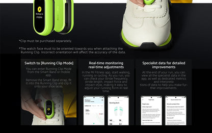 [World Premiere] Global Version Xiaomi Band 8 1.62'' AMOLED Ultra Long Life 16 Days Smart Bracelet 150+ Sport Modes