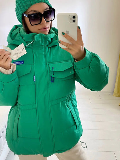2025 Nouveau Parkas d’hiver pour femmes Manteau décontracté Vêtements d’hiver pour femmes Veste de sport parkas
