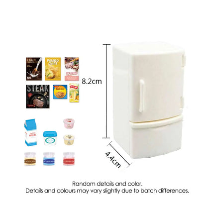 1:12 Miniature Furniture Forest Family Kitchen Toy Dining Table Dollhouse Accessories Bathroom Pretend Play For Girl Gifts Toys