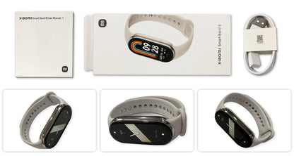 [World Premiere] Global Version Xiaomi Band 8 1.62'' AMOLED Ultra Long Life 16 Days Smart Bracelet 150+ Sport Modes