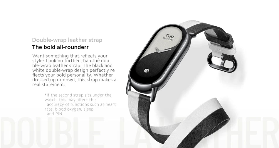 [World Premiere] Global Version Xiaomi Band 8 1.62'' AMOLED Ultra Long Life 16 Days Smart Bracelet 150+ Sport Modes