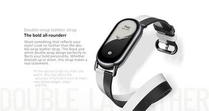 [World Premiere] Global Version Xiaomi Band 8 1.62'' AMOLED Ultra Long Life 16 Days Smart Bracelet 150+ Sport Modes