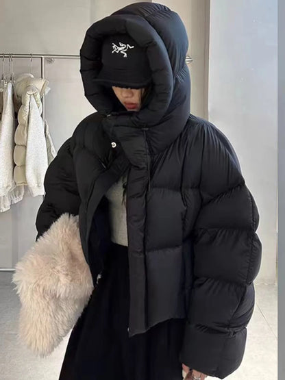 Trendy American Doudoune hiver en  Cotton  femmes Design Vêtements en coton Coupe ample