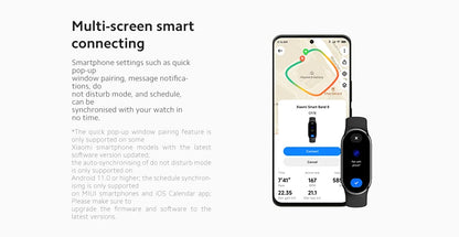 [World Premiere] Global Version Xiaomi Band 8 1.62'' AMOLED Ultra Long Life 16 Days Smart Bracelet 150+ Sport Modes