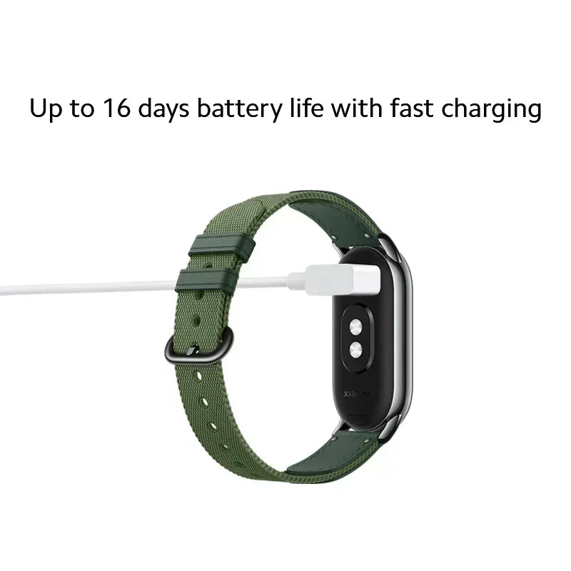 [World Premiere] Global Version Xiaomi Band 8 1.62'' AMOLED Ultra Long Life 16 Days Smart Bracelet 150+ Sport Modes