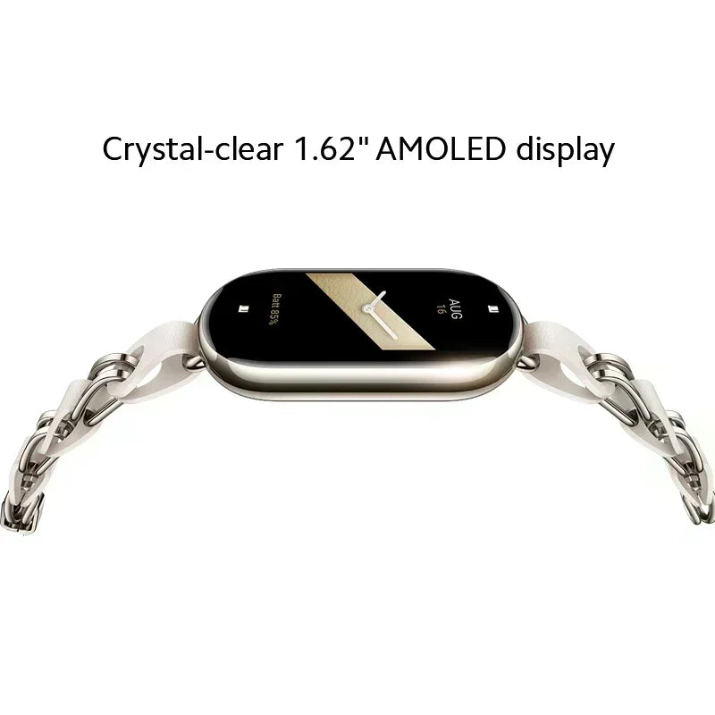 [World Premiere] Global Version Xiaomi Band 8 1.62'' AMOLED Ultra Long Life 16 Days Smart Bracelet 150+ Sport Modes