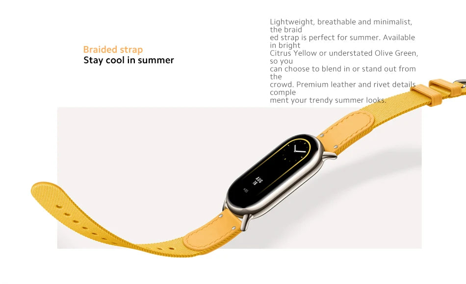 [World Premiere] Global Version Xiaomi Band 8 1.62'' AMOLED Ultra Long Life 16 Days Smart Bracelet 150+ Sport Modes