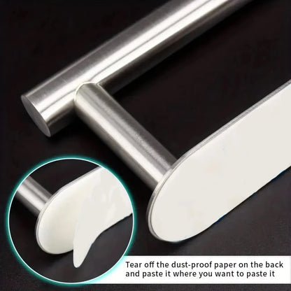 1/2pcs Stainless Steel Cap Hook For Wall, Minimalist No Drilling Hat Organizer, Household Storage Organizer