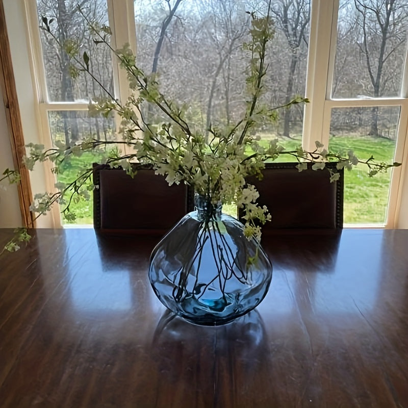 [39inch Cream Artificial Blossom] 1/5/10pcs, 39inch Cream Artificial Blossom Branch With Buds, Faux Spring Plant Stem, Centerpieces Floral Wedding Home Decoration Gifts, Room Decoration, Aesthetic Room Decor, Garden Decor, Ho