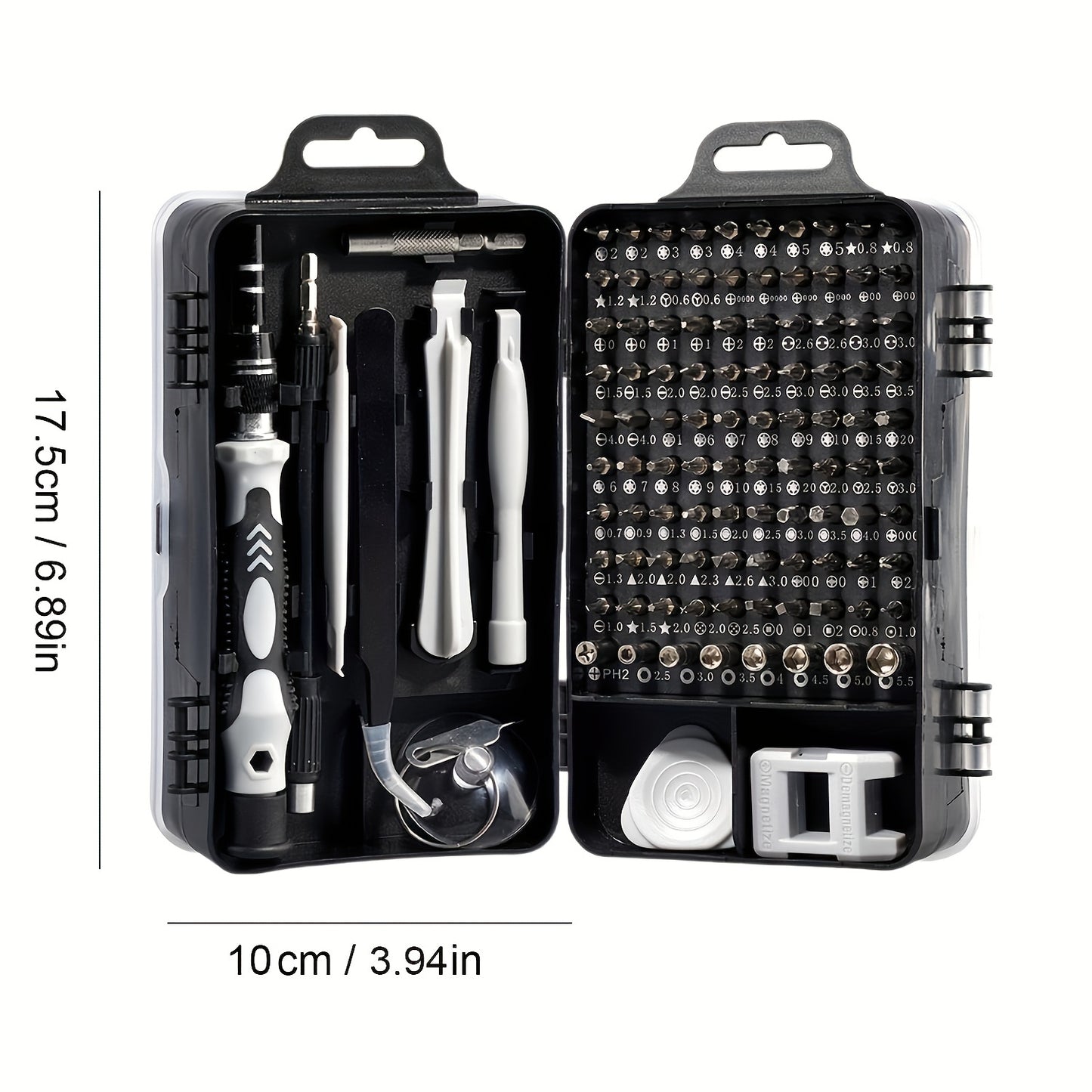 115-in-1 Upgrade Screwdriver Set Strong Magnetic High Hardness Multifunctional Disassembly Complete Set of Tools with Special-shaped Bits